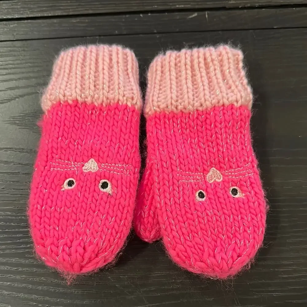 The Children's Place Pink Mittens